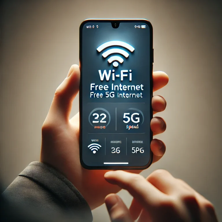 Bezplatná aplikace Wi-Fi: Procházejte rychlostí 5G