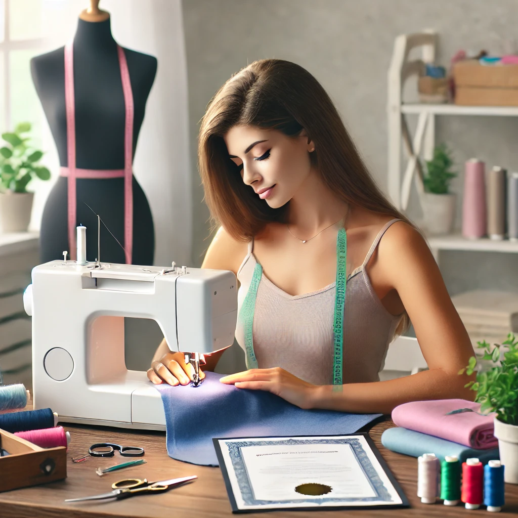 How to Take a Free Sewing Course – With Certificate