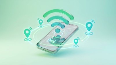 Aplicativo encontrando redes de Wi-Fi grátis próximas